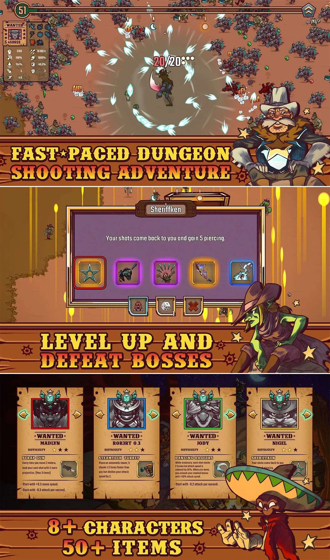 Bounty Of One เกมมือถือ Roguelike RPG เอาชีวิตรอดจากด่านที่สร้างขึ้นแบบสุ่ม 4 Bounty Of One