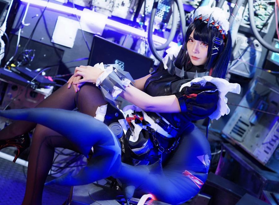 ผลงานการแปลงโฉมเป็นน้องฉลามน้อย Ellen จาก Zenless Zone Zero 3 Ellen Zenless Zone Zero Cosplay by Rina