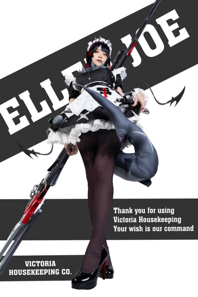ผลงานการแปลงโฉมเป็นน้องฉลามน้อย Ellen จาก Zenless Zone Zero 6 Ellen Zenless Zone Zero Cosplay by Rina