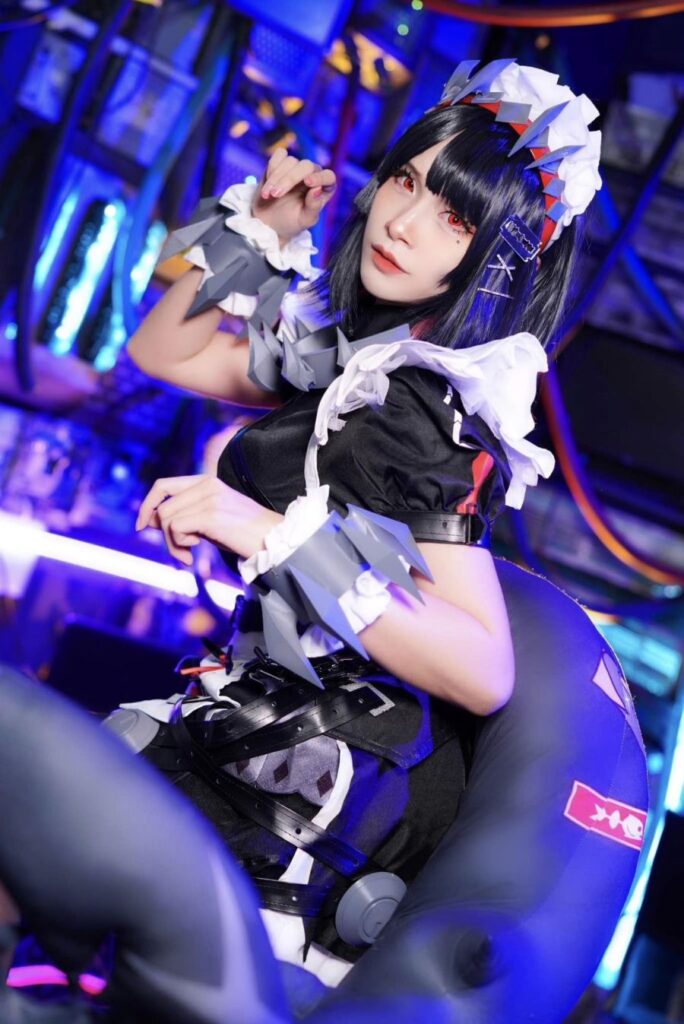 ผลงานการแปลงโฉมเป็นน้องฉลามน้อย Ellen จาก Zenless Zone Zero 4 Ellen Zenless Zone Zero Cosplay by Rina