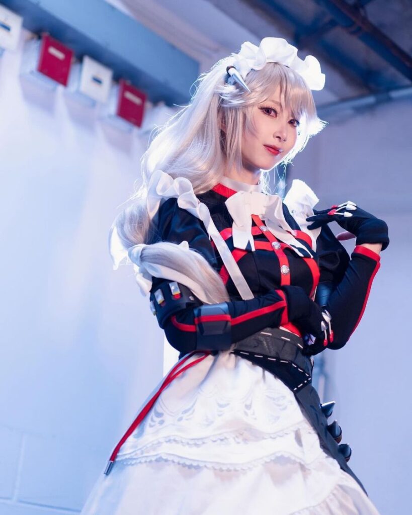 สาวสวยแต่งคอสเพลย์เป็น Alexandrina จาก Zenless Zone Zero 6 Alexandrina Zenless Zone Zero Cosplay by meowberry.maka