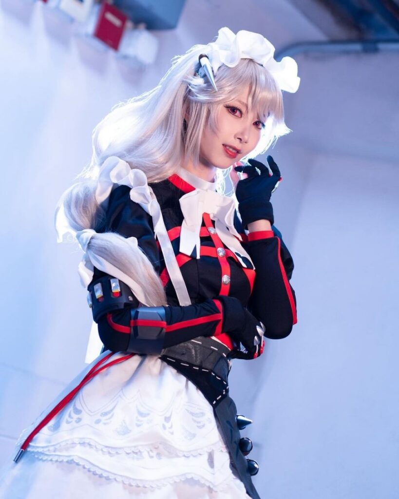 สาวสวยแต่งคอสเพลย์เป็น Alexandrina จาก Zenless Zone Zero 7 Alexandrina Zenless Zone Zero Cosplay by meowberry.maka
