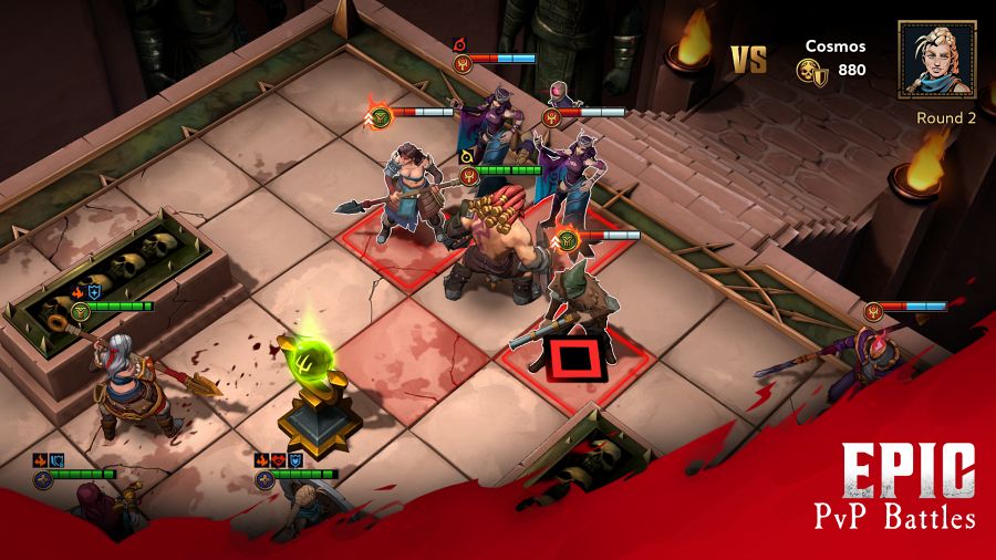 Grimguard Tactics เกมมือถือกลยุทธ์ในโลกดาร์กแฟนตาซี เปิดให้บริการบนสโตร์ไทยแล้ว 5 Grimguard Tactics Fantasy RPG Pre Register Launches