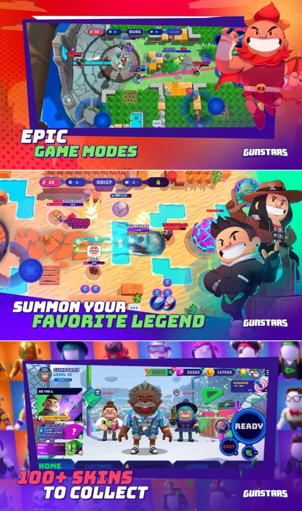 Gunstars เปิดให้ลงทะเบียนล่วงหน้าบนสโตร์ไทยแล้ว 3 Gunstars