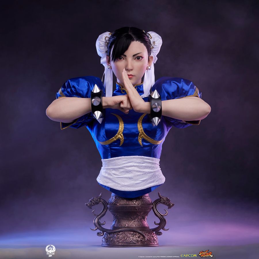 เปิดตัวรูปปั้น Chun Li Bust จาก Street Fighter ขนาดเท่าคนจริง 2 Street Fighter Realistic Life-Size Chun-Li Figure Bust