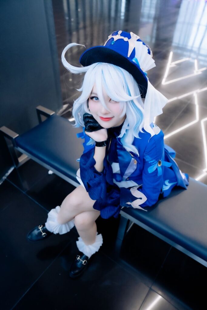 ผลงานการแต่งคอสเพลย์เป็น Furina จาก Genshin Impact ฝีมือคุณซี 6 Furina Genshin Impact Cosplay by Cee