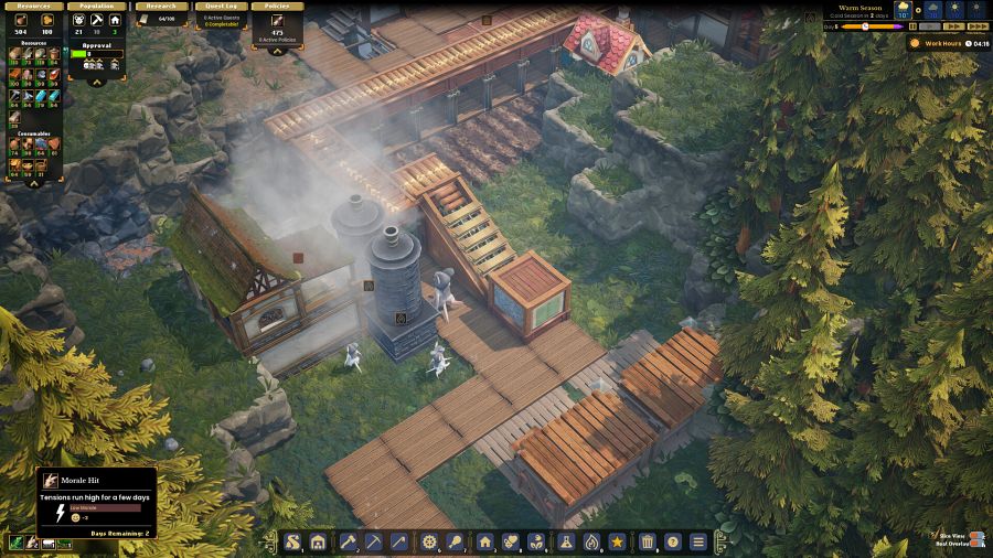 Whiskerwood เกมสร้างเมืองของเหล่าหนูน้อย 5 Whiskerwood Announced