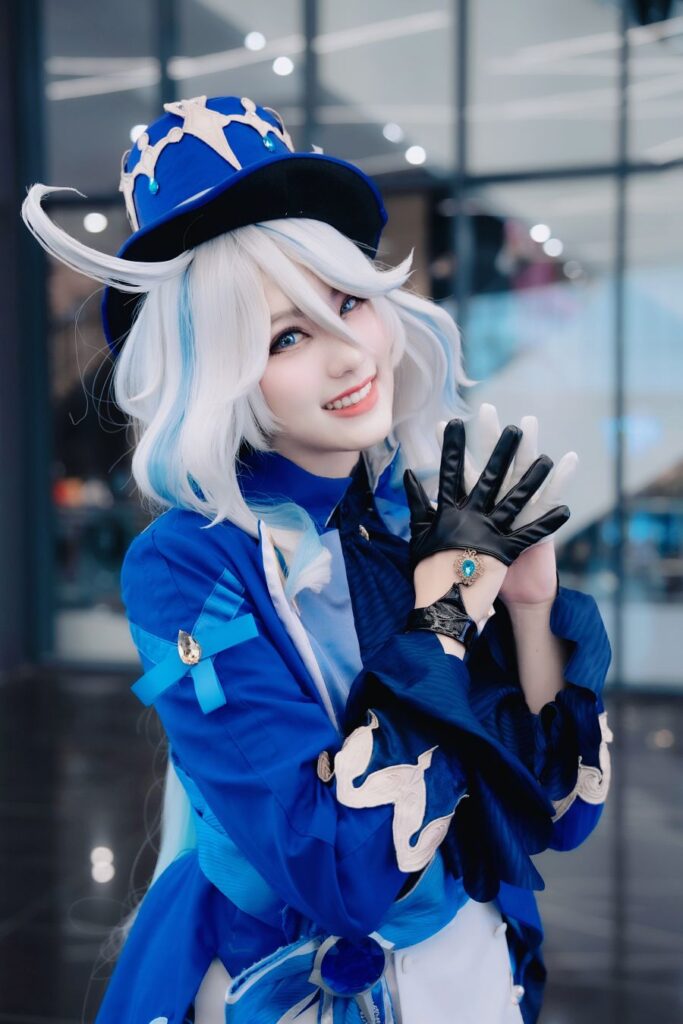 ผลงานการแต่งคอสเพลย์เป็น Furina จาก Genshin Impact ฝีมือคุณซี 7 Furina Genshin Impact Cosplay by Cee