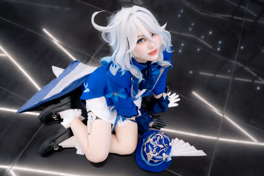 ผลงานการแต่งคอสเพลย์เป็น Furina จาก Genshin Impact ฝีมือคุณซี 3 Furina Genshin Impact Cosplay by Cee