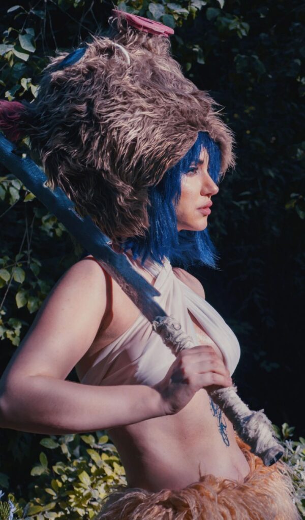 คอสเพลย์ Inosuke จากดาบพิฆาตอสูร เวอร์ชั่นสาวเท่ 3 Inosuke Demon Slayer Cosplay by EvieEstenzia1