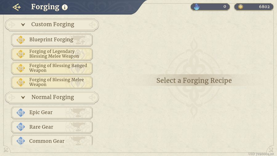 เผยข้อมูลพื้นฐานระบบ Forging ใน Sword of Convallaria 3 Sword of Convallaria Forging Guide