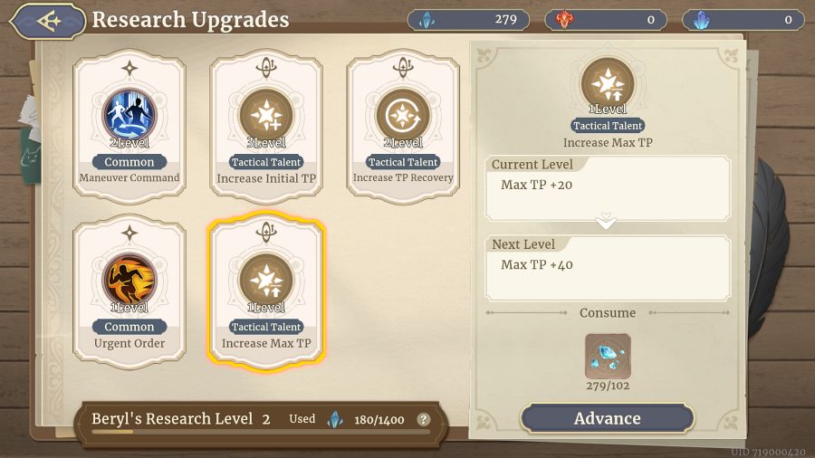 Talent Skill ระบบที่จะทำให้ผู้เล่นเอาชนะศัตรูใน Sword of Convallaria ได้ง่ายขึ้น 4 Sword of Convallaria Talent Skill Guide