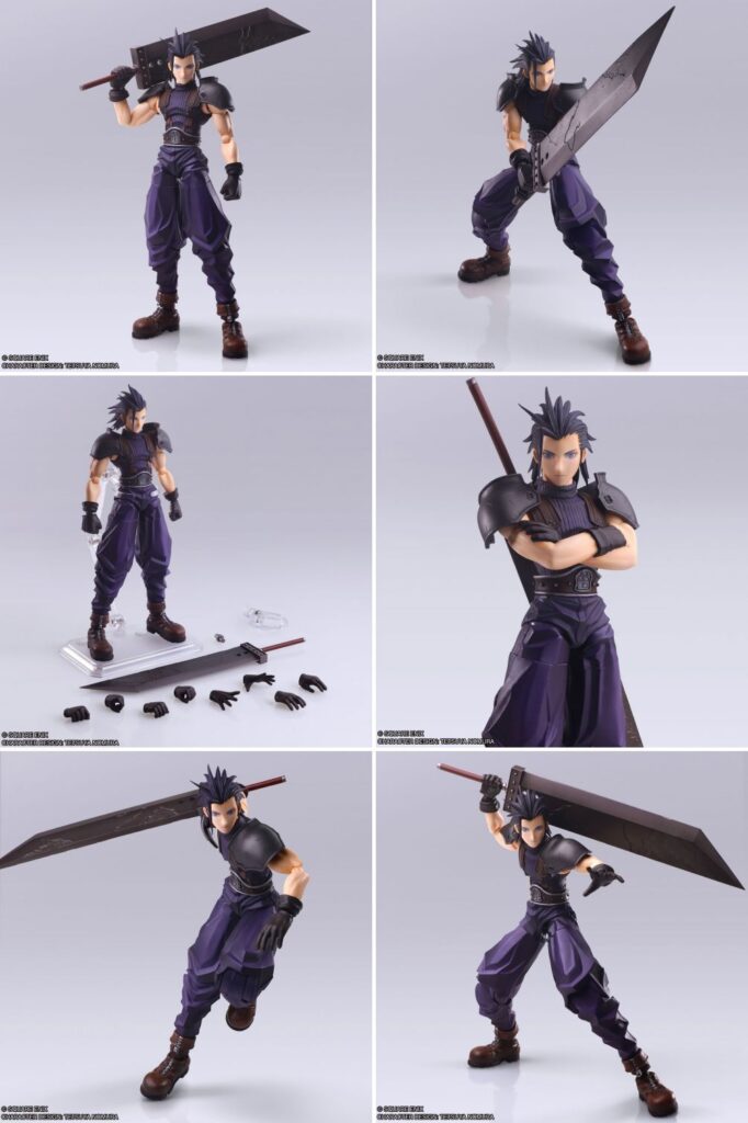 เปิดตัวฟิกเกอร์ Sephiroth และ Zack จาก Final Fantasy VII เวอร์ชั่น PS1 3 Sephiroth and Zack Final Fantasy VII Figure Announced