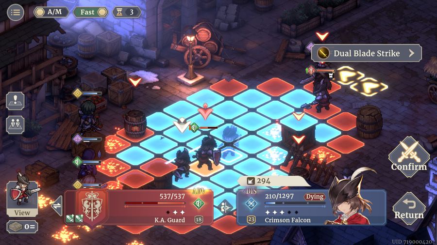 ระบบการแพ้ชนะทางของหน่วยรบใน Sword of Convallaria 4 Sword of Convallaria Class Counter Guide