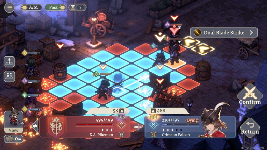 ระบบการแพ้ชนะทางของหน่วยรบใน Sword of Convallaria 5 Sword of Convallaria Class Counter Guide