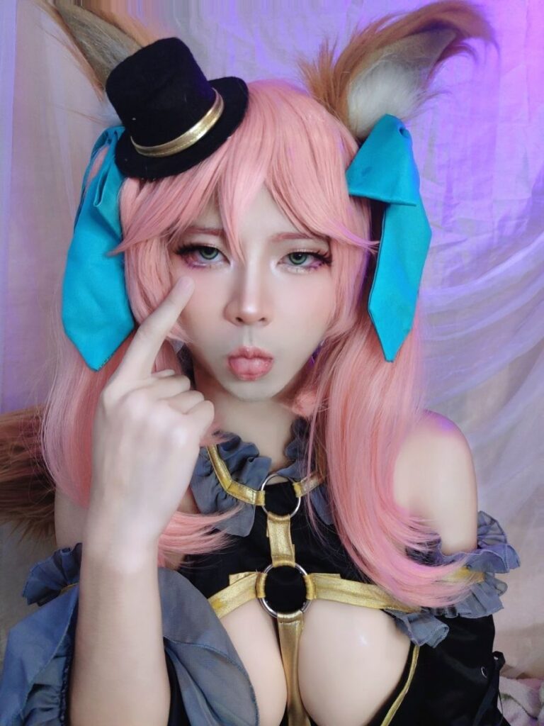 คอสเพลย์ Tamamo จาก Fate/Grand Order ฝีมือคุณฟลุ๊ค 4 Tamamo no Mae Fate/Grand Order Cosplay by FL U Ke