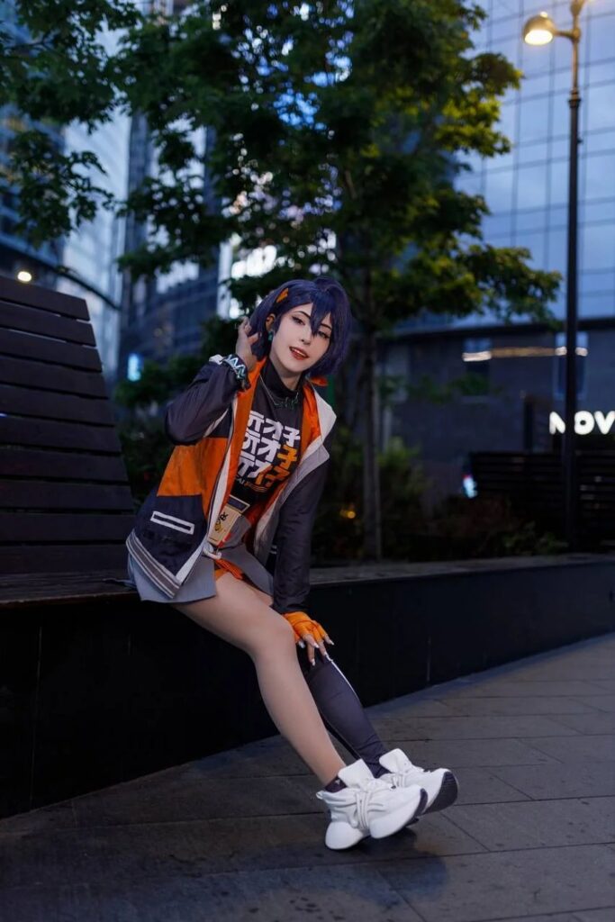 คอสเพลย์ Belle จาก Zenless Zone Zero ออกเที่ยวสุดชิลล์ 2 Belle Zenless Zone Zero Cosplay by mikuroka
