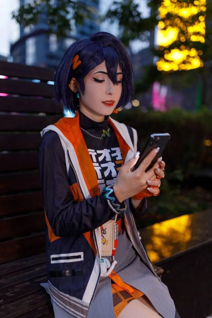 คอสเพลย์ Belle จาก Zenless Zone Zero ออกเที่ยวสุดชิลล์ 3 Belle Zenless Zone Zero Cosplay by mikuroka