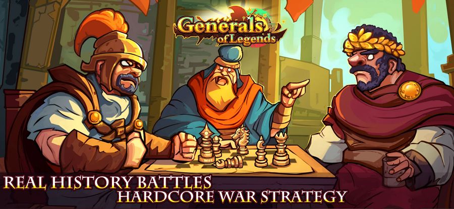 Generals of Legends เปิดให้เล่นบนสโตร์ไทยแล้ว 5 Generals of Legends Rome Wars Launches