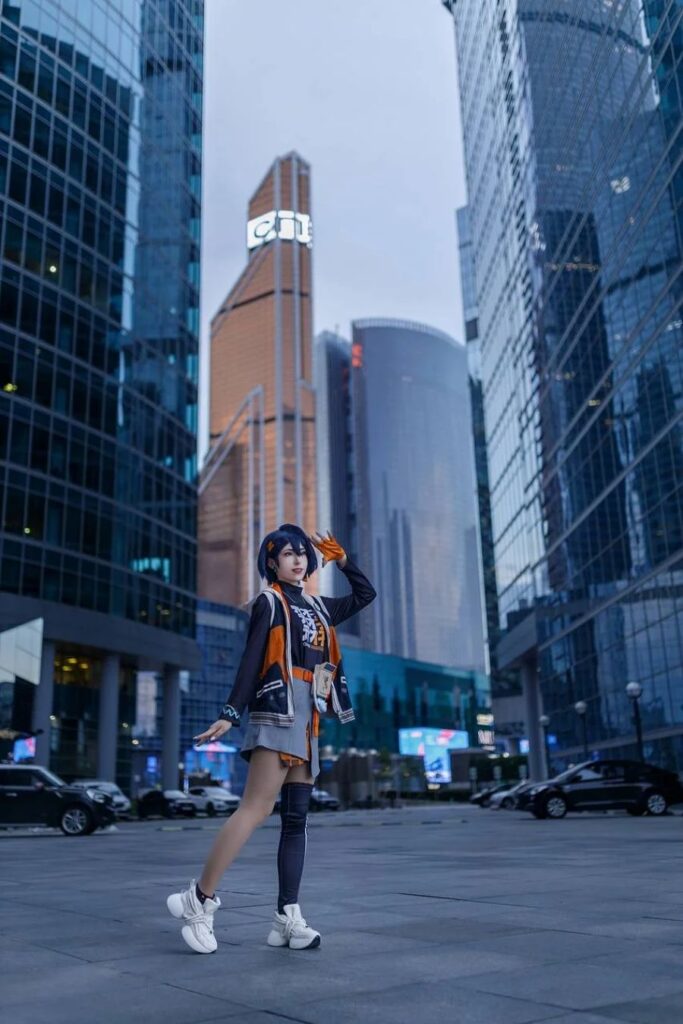 คอสเพลย์ Belle จาก Zenless Zone Zero ออกเที่ยวสุดชิลล์ 4 Belle Zenless Zone Zero Cosplay by mikuroka