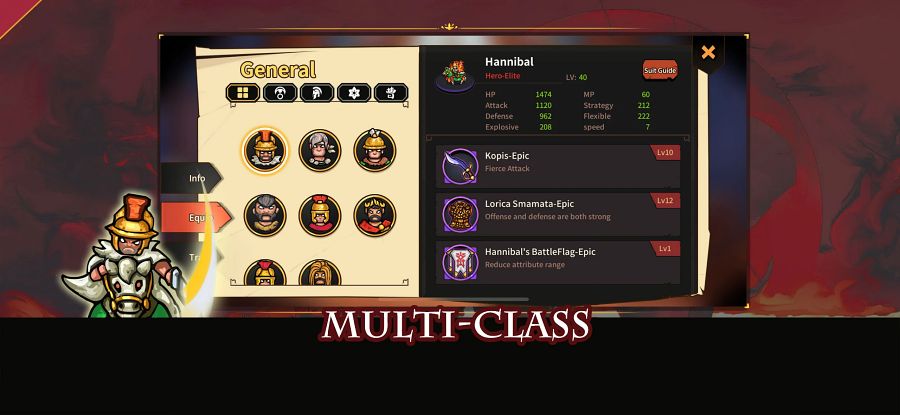 Generals of Legends เปิดให้เล่นบนสโตร์ไทยแล้ว 10 Generals of Legends Rome Wars Launches