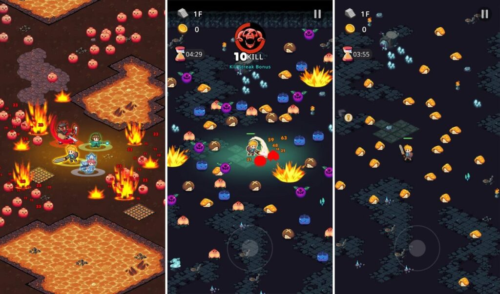Dungeon Raid: Epic RPG เกมมือถือตะลุยดันเจี้ยนในกราฟิกพิกเซล 6 Dungeon Raid: Epic RPG Launches