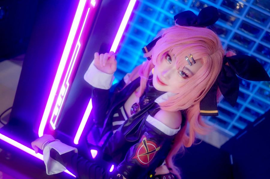 คุณแบมแบมแปลงโฉมเป็น Nicole จาก Zenless Zone Zero 3 Nicole Zenless Zone Zero Cosplay by Bibbie Bambi