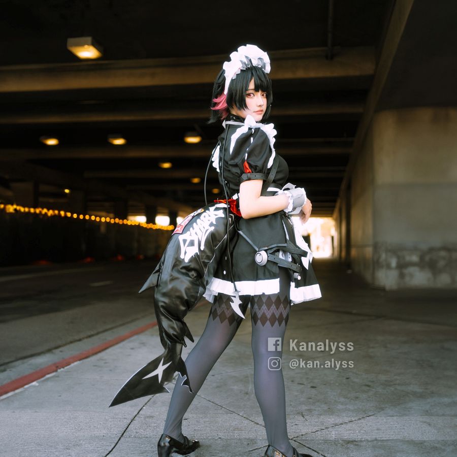 Kanalyss โชว์ผลงานการแปลงโฉมเป็น Ellen Joe จาก Zenless Zone Zero 7 Ellen Joe Zenless Zone Zero Cosplay byKanalyss