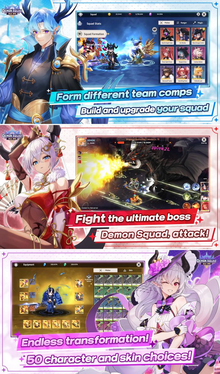 จากเกาหลีสู่แดนสยาม! Demon Squad เปิดให้บริการทั้ง iOS/Android บนสโตร์ไทยแล้ว 6 Demon-Squad-Screenshot2