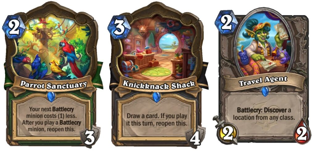 Perils in Paradise ส่วนเสริมใหม่ล่าสุดของ Hearthstone เปิดให้เล่นแล้ว! 4 Perils in Paradise ส่วนเสริมใหม่ล่าสุดของ Hearthstone เปิดให้เล่นแล้ว!