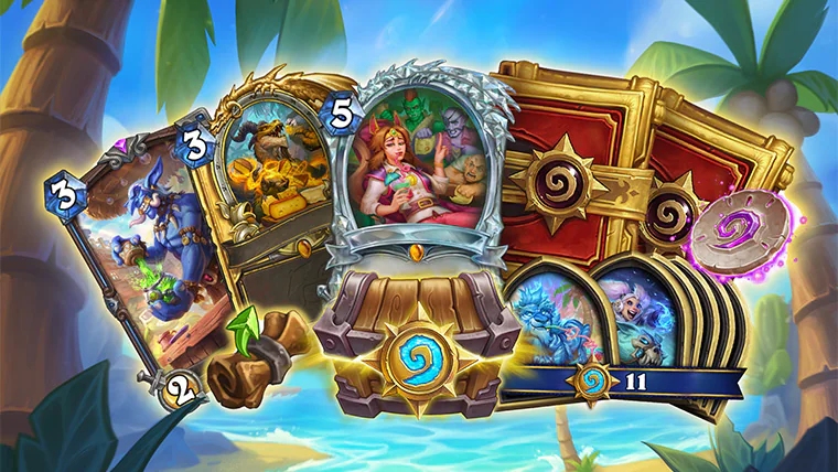Perils in Paradise ส่วนเสริมใหม่ล่าสุดของ Hearthstone เปิดให้เล่นแล้ว! 6 Perils in Paradise ส่วนเสริมใหม่ล่าสุดของ Hearthstone เปิดให้เล่นแล้ว!