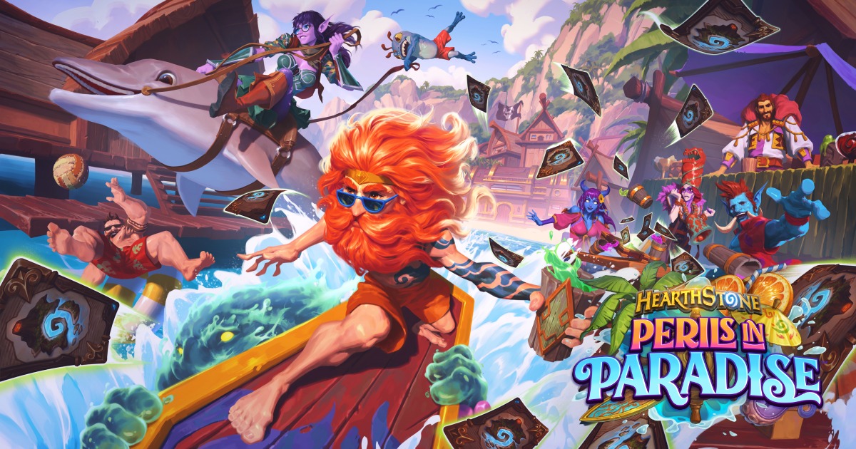 Perils in Paradise ส่วนเสริมใหม่ล่าสุดของ Hearthstone เปิดให้เล่นแล้ว! 1 Perils in Paradise ส่วนเสริมใหม่ล่าสุดของ Hearthstone เปิดให้เล่นแล้ว!