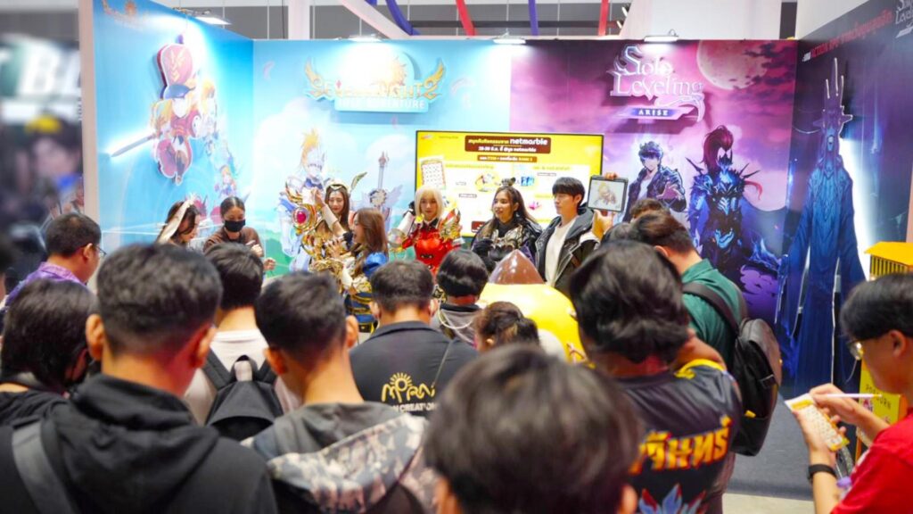 Netmarble ขนกองทัพคอสเพลย์เกมดังบุกงาน THACCA SPLASH : Soft Power Forum 2024 2 Netmarble ขนกองทัพคอสเพลย์เกมดังบุกงาน THACCA SPLASH : Soft Power Forum 2024