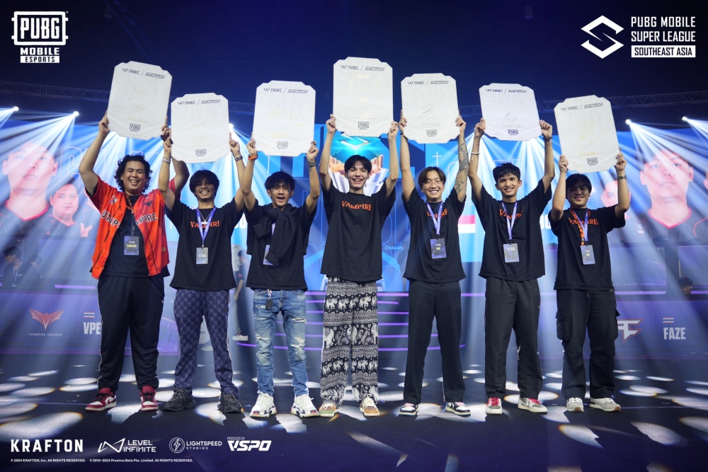 Vampire Esports เตรียมพร้อมสู่ 2024 PUBG MOBILE Esports World Cup 2 Vampire Esports เตรียมพร้อมสู่ 2024 PUBG MOBILE Esports World Cup