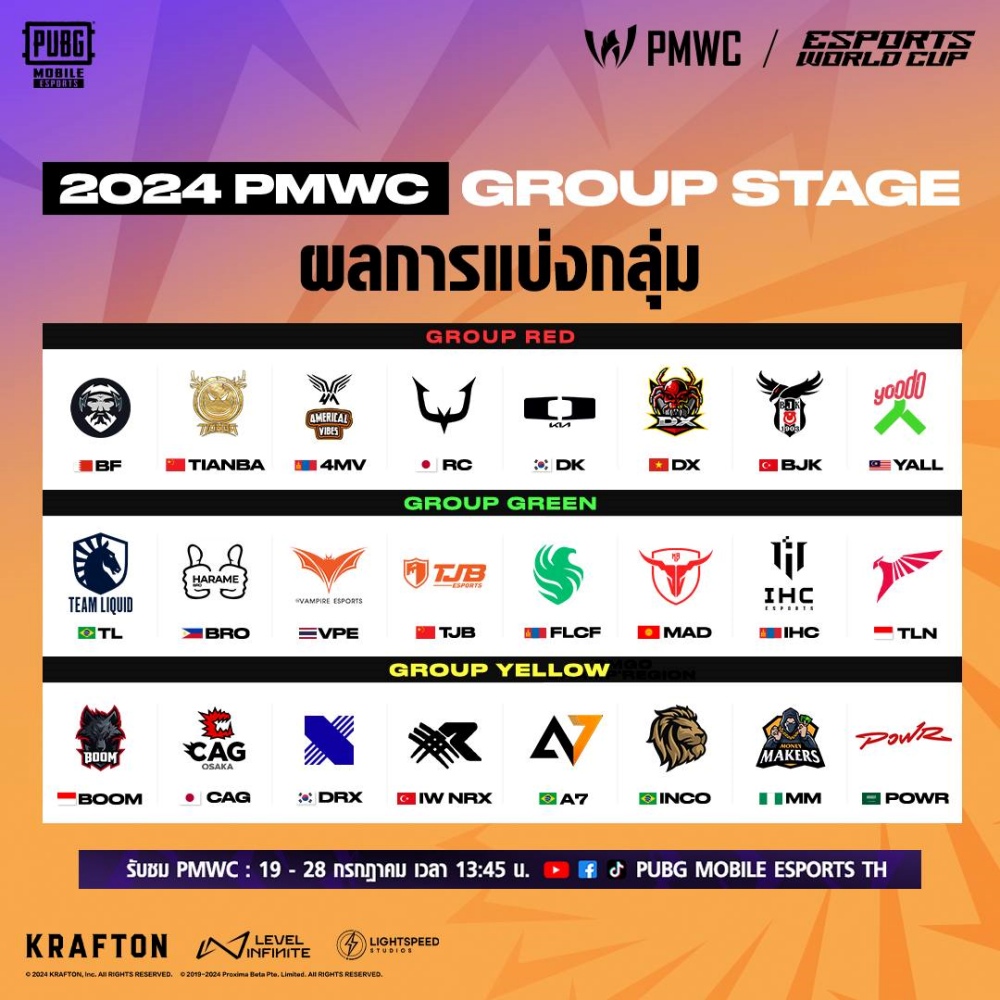 Vampire Esports เตรียมพร้อมสู่ 2024 PUBG MOBILE Esports World Cup 3 Vampire Esports เตรียมพร้อมสู่ 2024 PUBG MOBILE Esports World Cup