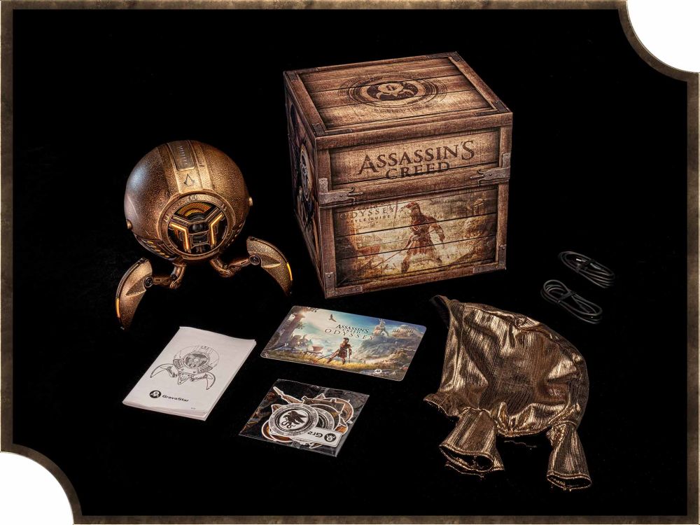 อาร์ทีบีฯ ส่ง "GRAVASTAR MARS PRO – ASSASSIN'S CREED APPLE OF EDEN" ลำโพงบลูทูธรุ่น Limited Edition ที่เพ้นท์ด้วยมือ 4 อาร์ทีบีฯ ส่ง "GRAVASTAR MARS PRO – ASSASSIN'S CREED APPLE OF EDEN" ลำโพงบลูทูธรุ่น Limited Edition ที่เพ้นท์ด้วยมือ