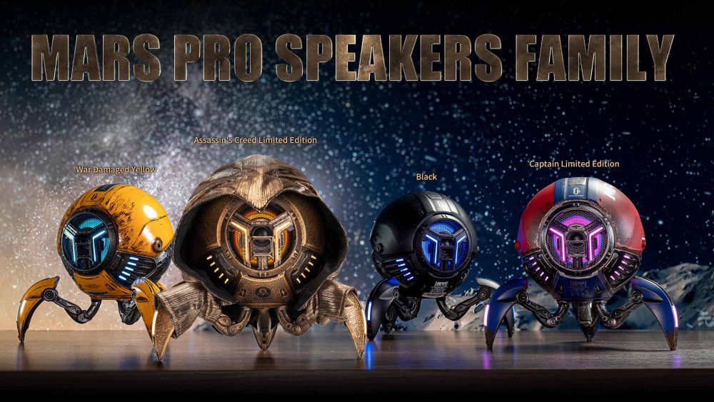 อาร์ทีบีฯ ส่ง "GRAVASTAR MARS PRO – ASSASSIN'S CREED APPLE OF EDEN" ลำโพงบลูทูธรุ่น Limited Edition ที่เพ้นท์ด้วยมือ 8 อาร์ทีบีฯ ส่ง "GRAVASTAR MARS PRO – ASSASSIN'S CREED APPLE OF EDEN" ลำโพงบลูทูธรุ่น Limited Edition ที่เพ้นท์ด้วยมือ