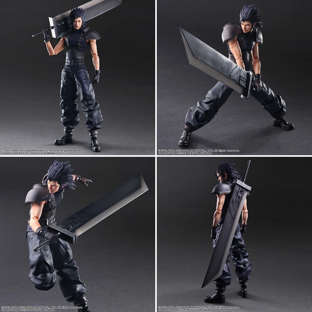 เปิดตัว Play Arts Kai ตัวละคร Zack Fair จาก Crisis Core 2 เปิดตัว Play Arts Kai ตัวละคร Zack Fair จาก Crisis Core