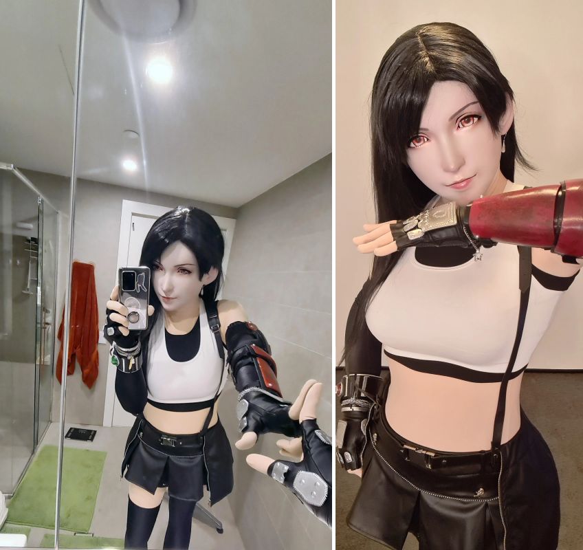 แฟนเกม FFVII สั่งทำหน้ากาก Tifa เพื่อใช้คอสเพลย์ให้สมจริงขึ้นไปอีกระดับ 2 แฟนเกม FFVII สั่งทำหน้ากาก Tifa เพื่อใช้คอสเพลย์ให้สมจริงขึ้นไปอีกระดับ
