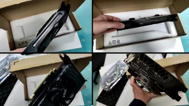 เผยภาพจริงของการ์ดจอ Intel Arc Alchemist