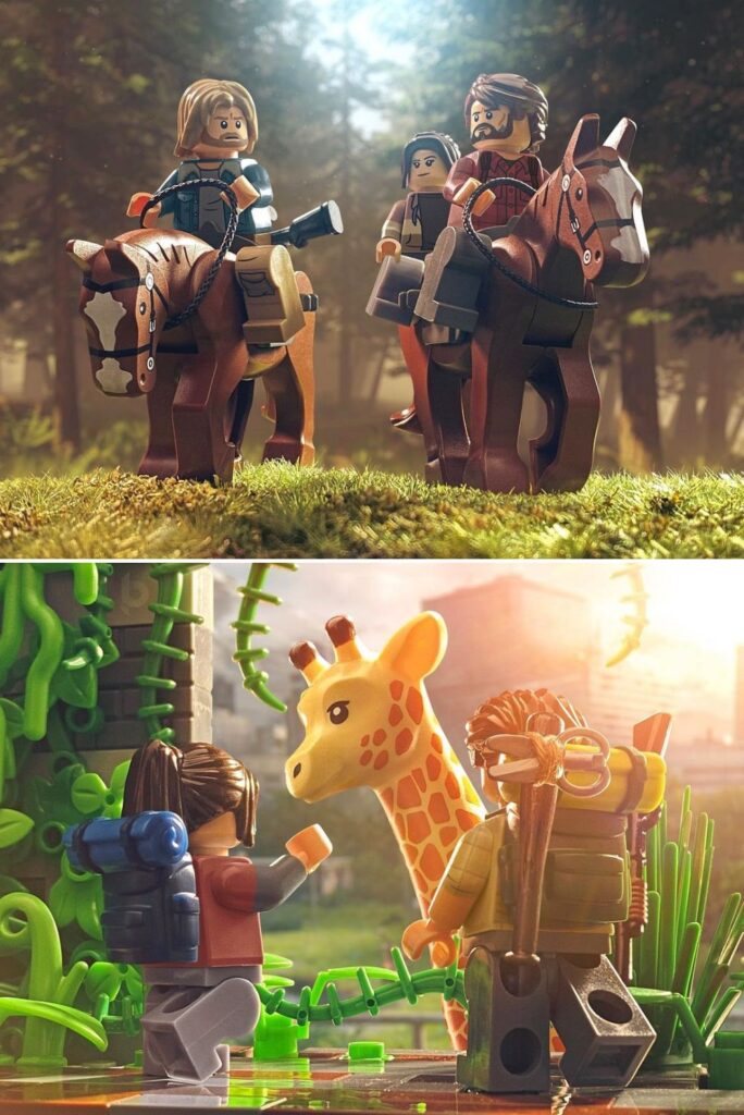 แฟนซีรีส์ The Last of Us สร้างฉากที่น่าประทับใจด้วย LEGO 2 แฟนซีรีส์ The Last of Us สร้างฉากที่น่าประทับใจด้วย LEGO