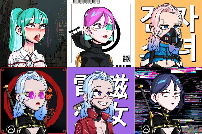 Cyber Galz หนึ่งในโปรเจคที่น่าจับตามองในอนาคต 4 Cyber Galz หนึ่งในโปรเจคที่น่าจับตามองในอนาคต