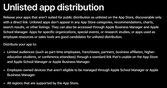 Apple เพิ่มทางเลือกไม่แสดงผลแอปพลิเคชันบนหน้า App Store ได้ 2 Apple เพิ่มทางเลือกไม่แสดงผลแอปพลิเคชันบนหน้า App Store ได้