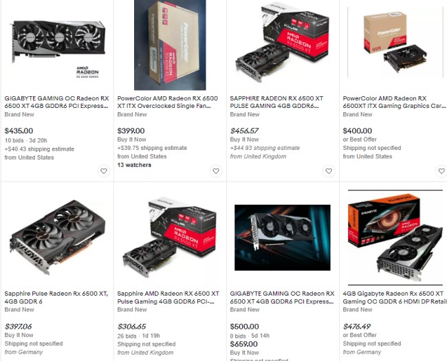 RX 6500 XT อาจมีสินค้าเพียงพอความต้องการผู้ใช้งาน 2 RX 6500 XT อาจมีสินค้าเพียงพอความต้องการผู้ใช้งาน