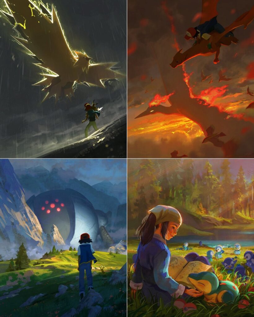 แฟน Pokémon โชว์ผลงานแฟนอาร์ตสุดอลังการ 3 แฟน Pokémon โชว์ผลงานแฟนอาร์ตสุดอลังการ