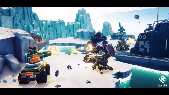 แนะนำภาพรวมของเกม Spider Tanks 3 แนะนำภาพรวมของเกม Spider Tanks