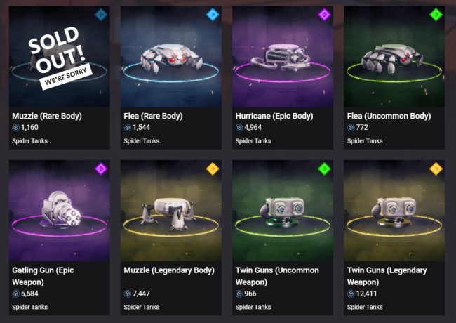 แนะนำภาพรวมของเกม Spider Tanks 7 แนะนำภาพรวมของเกม Spider Tanks
