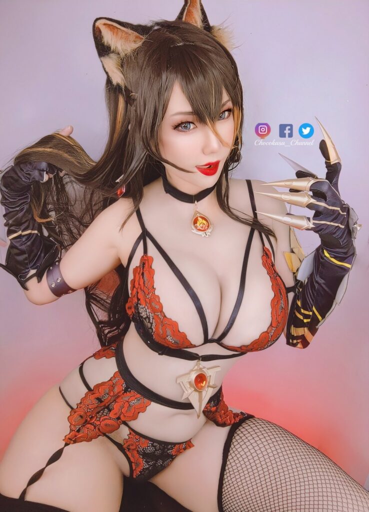 คอสเพลเยอร์สาวไทย แปลงโฉมเป็น Dehya จาก Genshin Impact ได้เซ็กซี่เกินต้าน 2 คอสเพลเยอร์สาวไทย แปลงโฉมเป็น Dehya จาก Genshin Impact ได้เซ็กซี่เกินต้าน