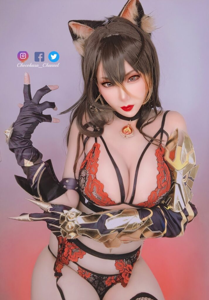 คอสเพลเยอร์สาวไทย แปลงโฉมเป็น Dehya จาก Genshin Impact ได้เซ็กซี่เกินต้าน 3 คอสเพลเยอร์สาวไทย แปลงโฉมเป็น Dehya จาก Genshin Impact ได้เซ็กซี่เกินต้าน