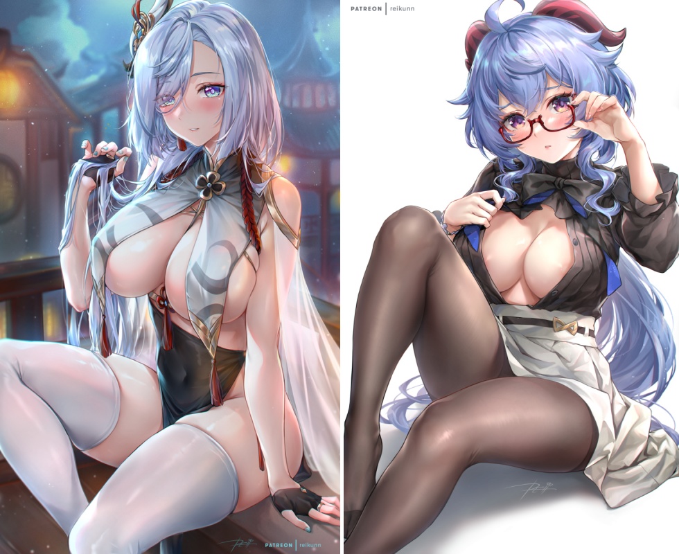 Rei_kun นักวาดภาพผู้ที่จะทำให้แฟนเกม Genshin Impact ต้องใจสั่น 2 Rei_kun นักวาดภาพผู้ที่จะทำให้แฟนเกม Genshin Impact ต้องใจสั่น